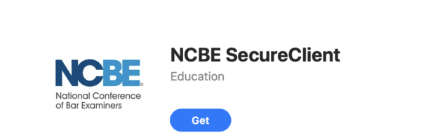 A screenshot of NCBE SecureClient in the Mac App Store.